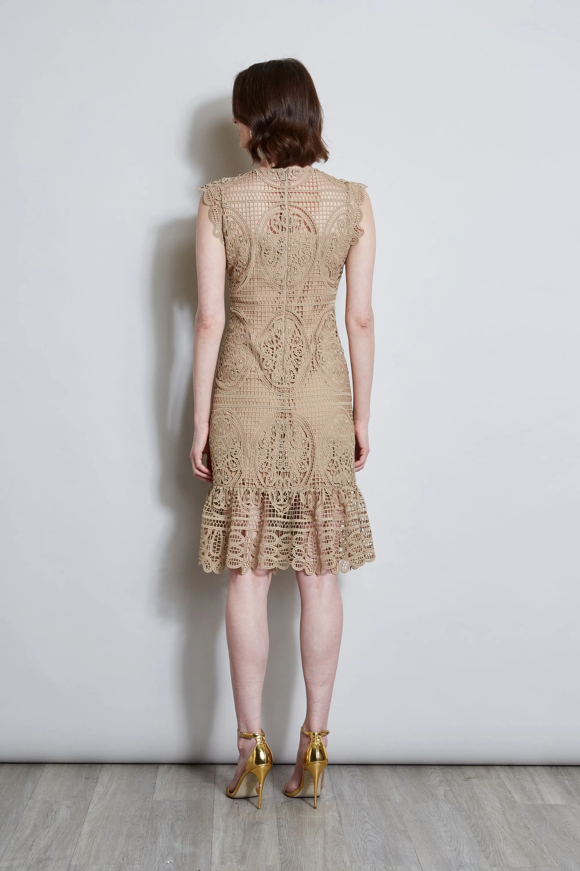 Mosaic Lace Dress