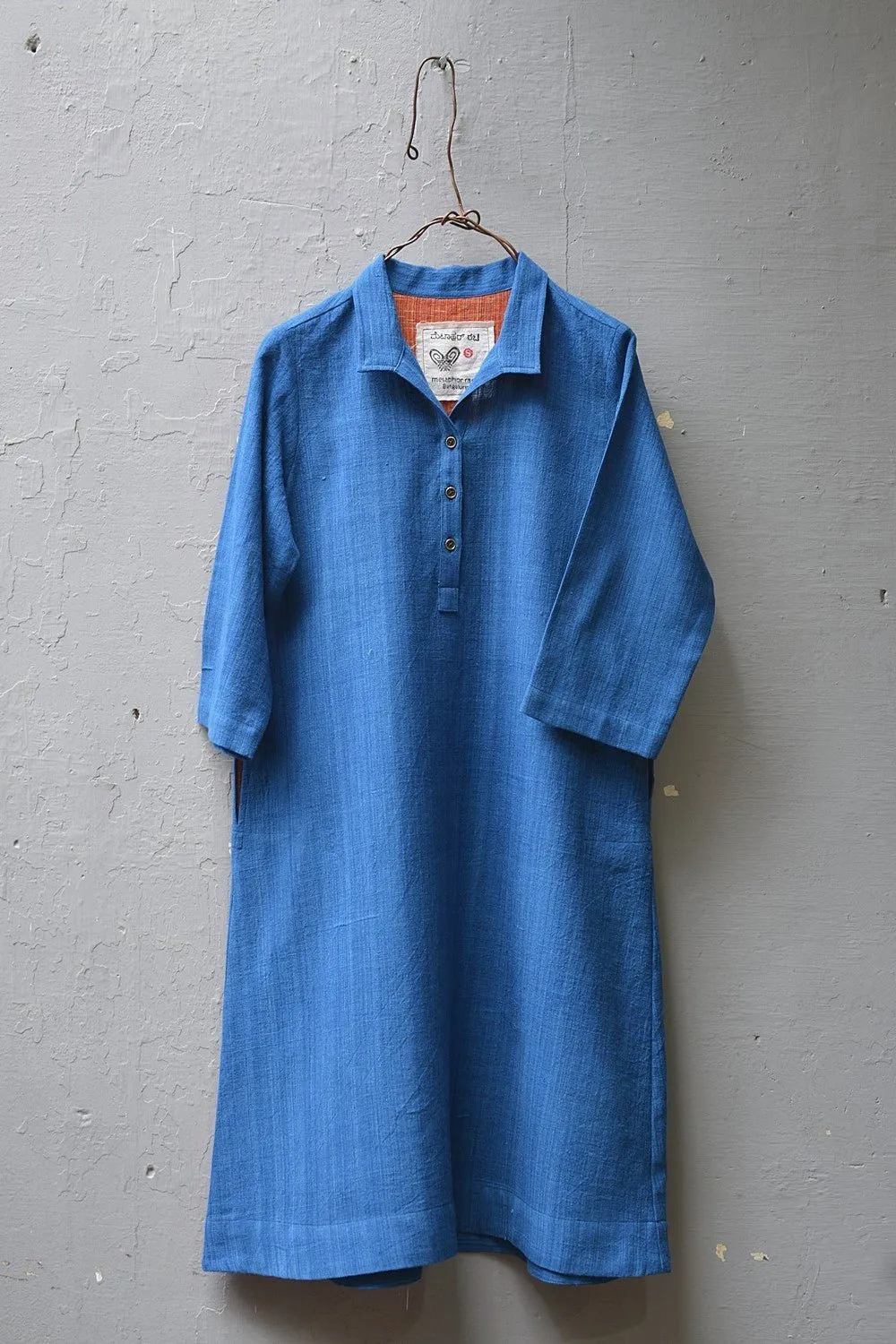 Open Collar Dress