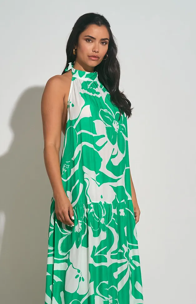 Rae Dress -- Green