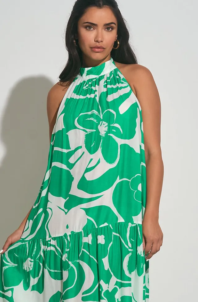 Rae Dress -- Green