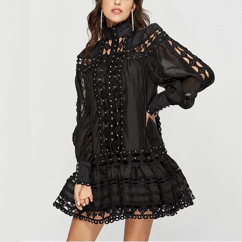 Ruffle Mini Dress