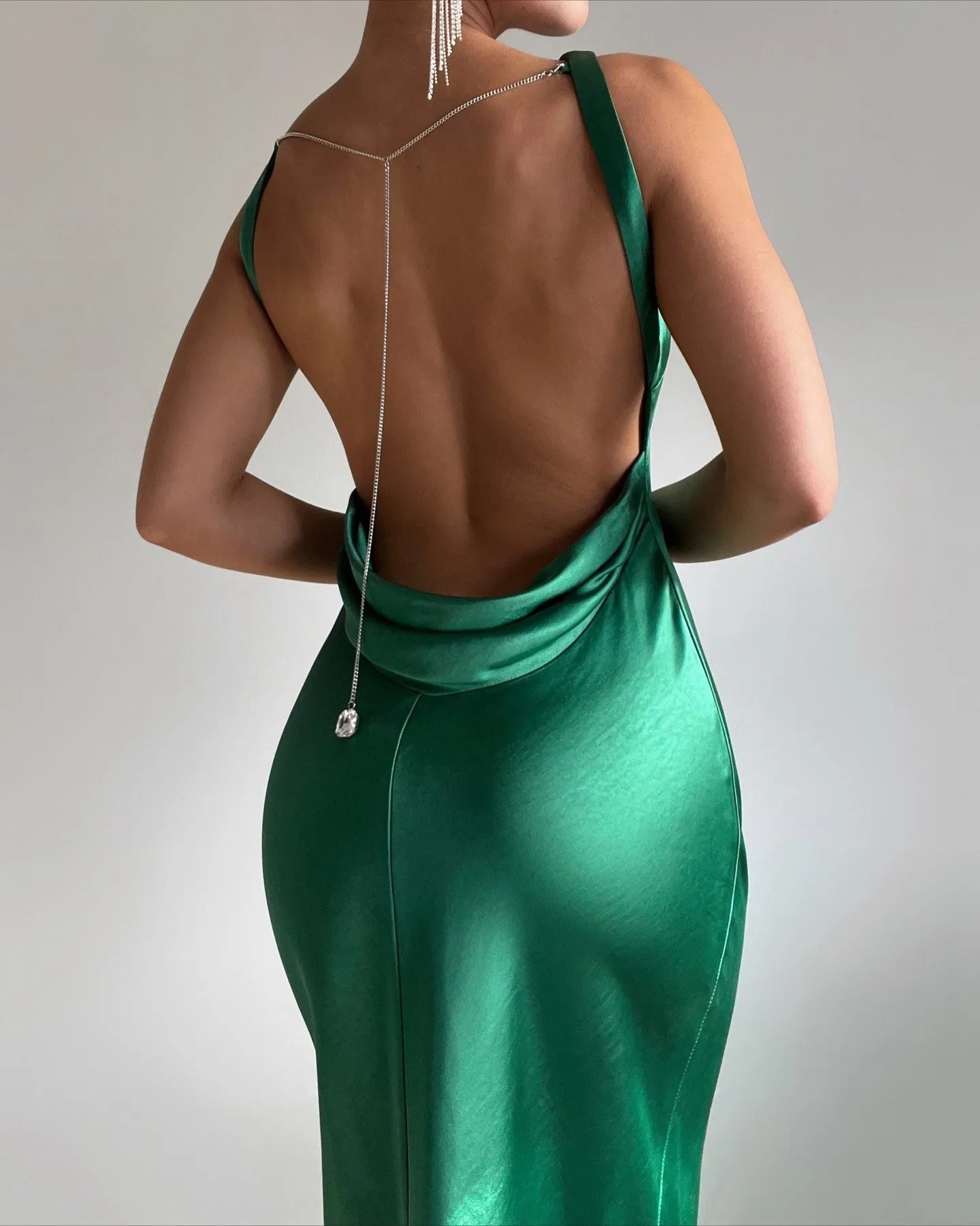 Samara Dress - Emerald