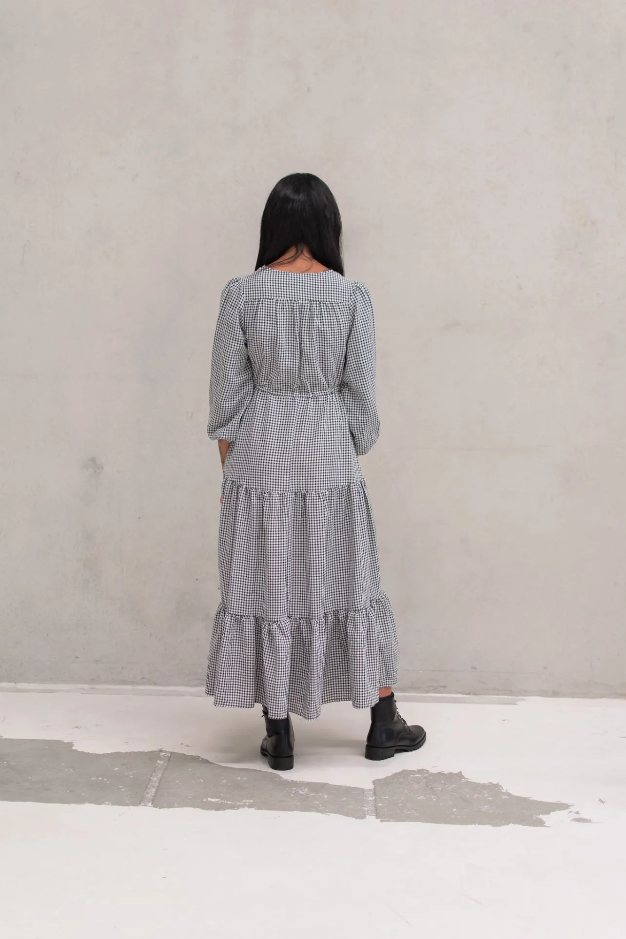 Selma Maxi ~ Gingham