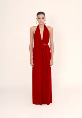 Speechless maxi dress - Red