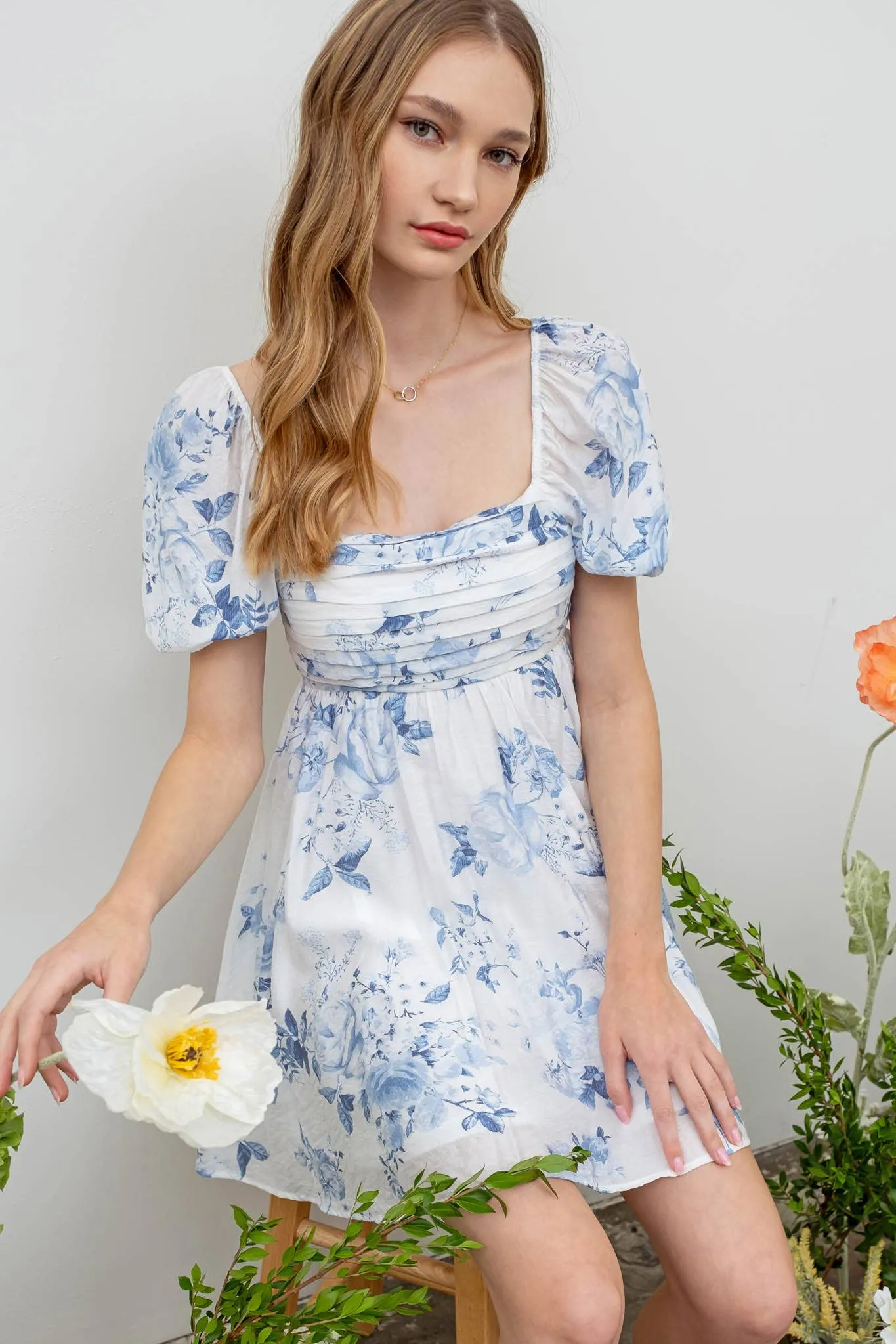 Springtime Blues Dress