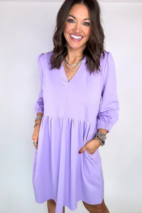 Sweet Vision Lavender Dress