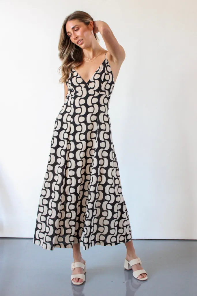 Tuscany Chic Midi Dress