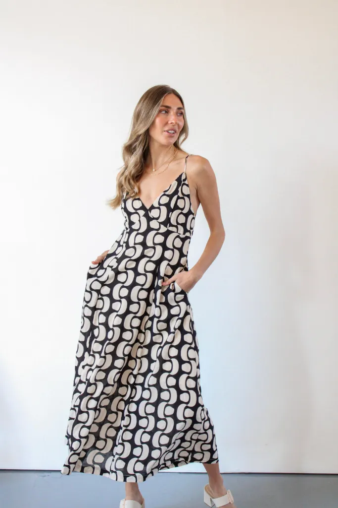 Tuscany Chic Midi Dress