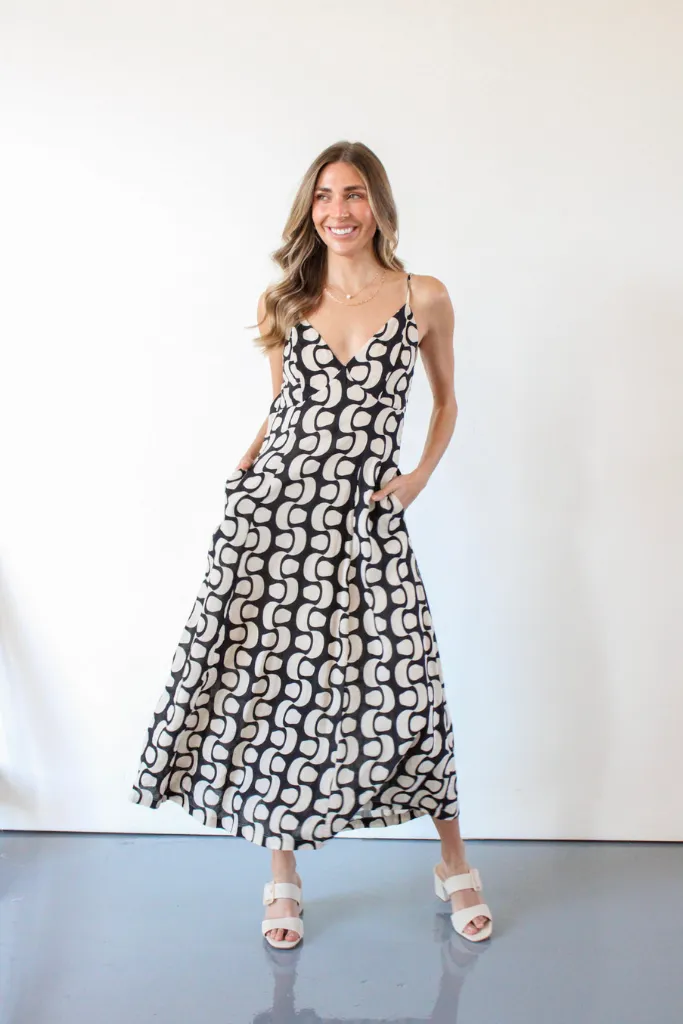 Tuscany Chic Midi Dress