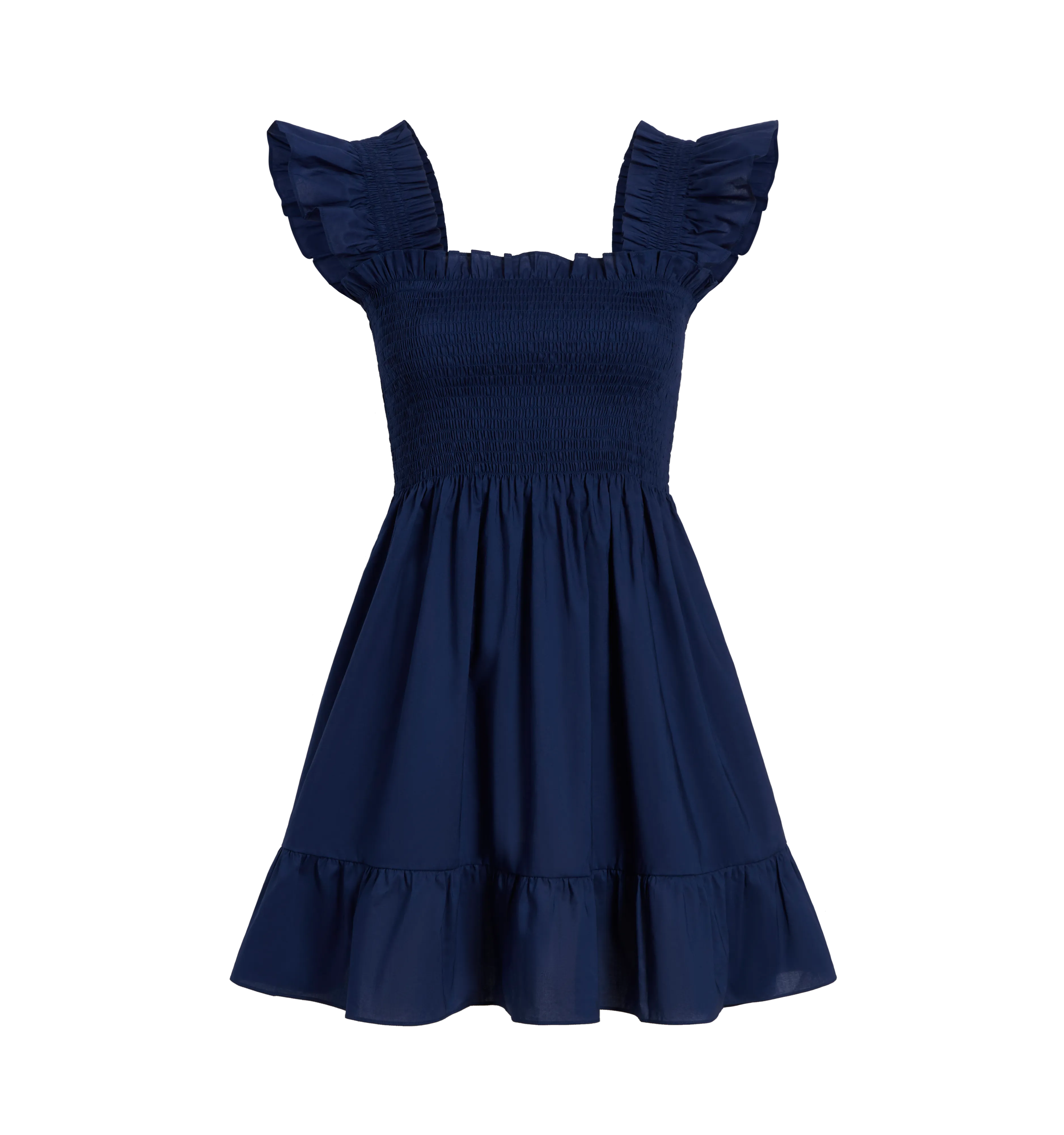 The Elizabeth Nap Dress - Navy Cotton