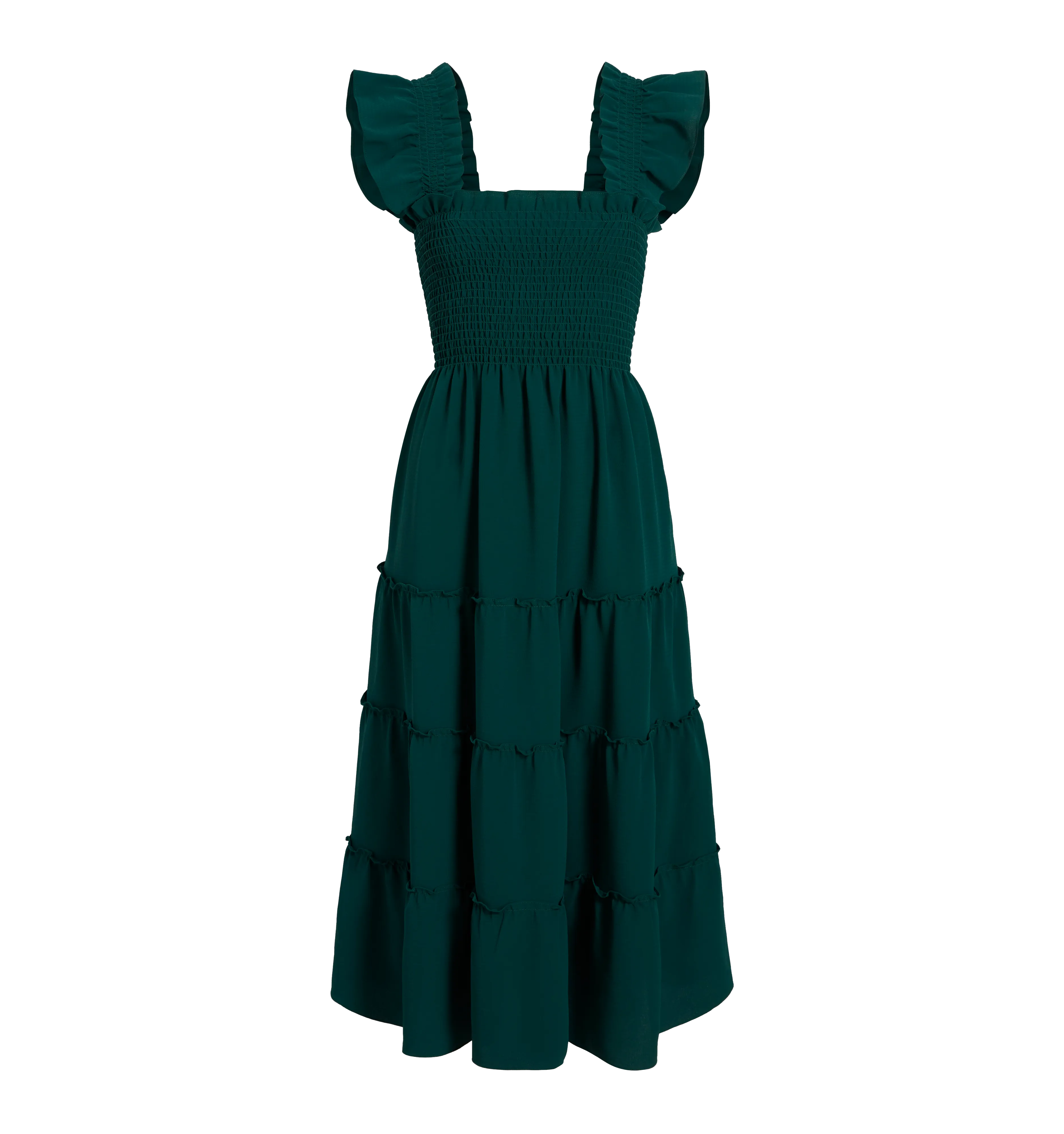 The Ellie Nap Dress - Botanical Garden Crepe