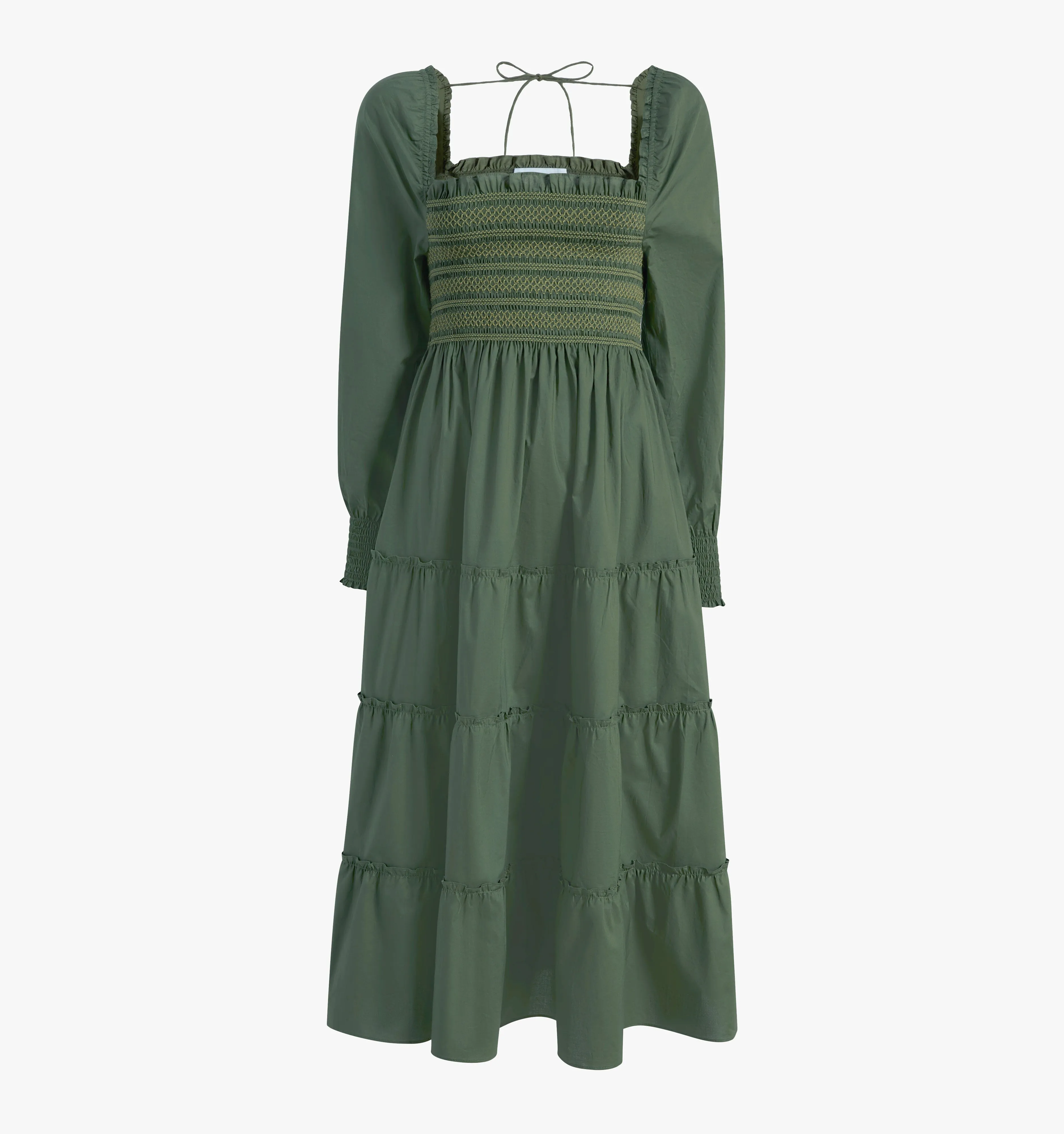 The Naomi Nap Dress - Leaf Green