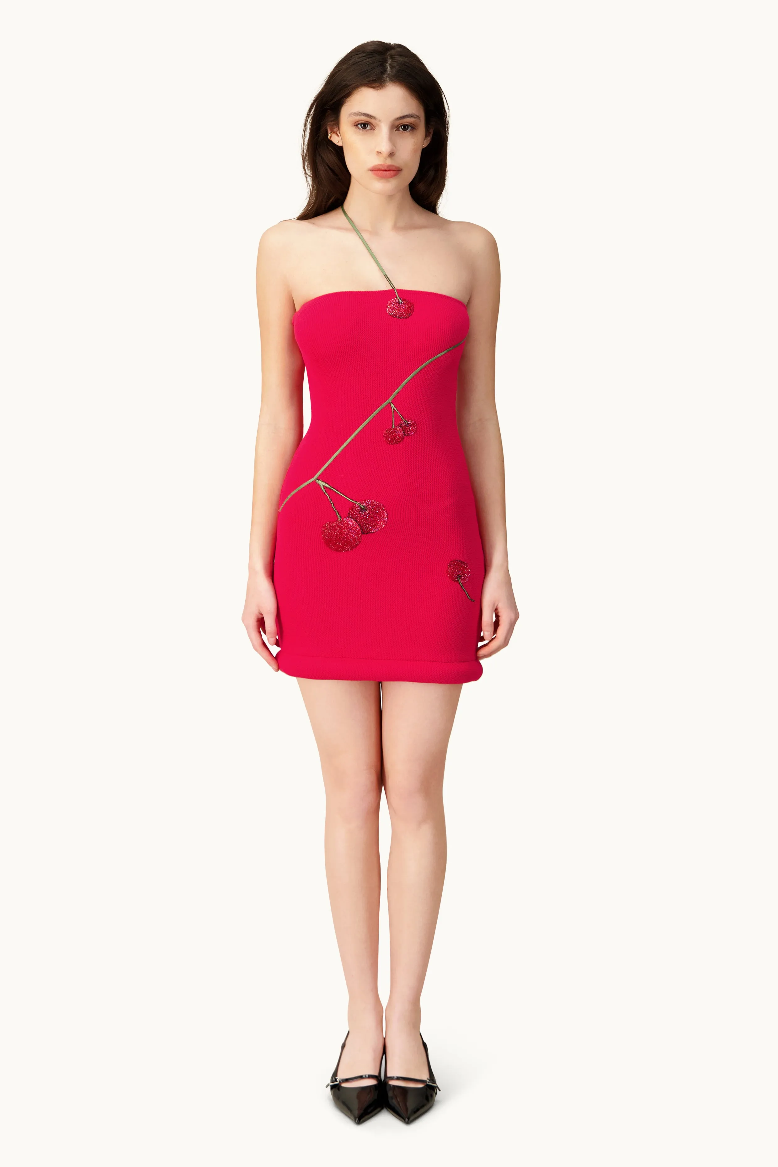 Cherry Red Tube Mini Dress - Stylish and Trendy Summer Outfit