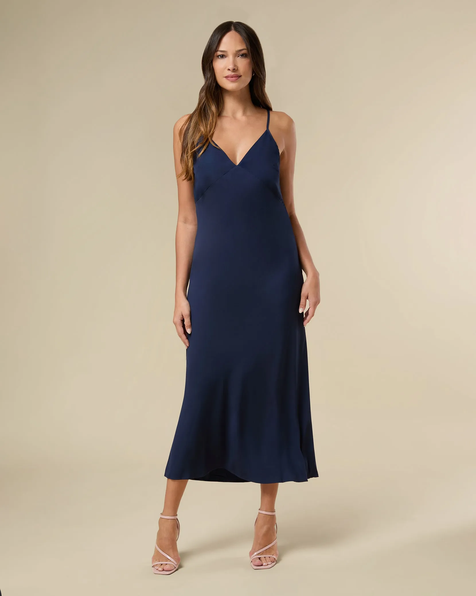 V-neck Slip Dress