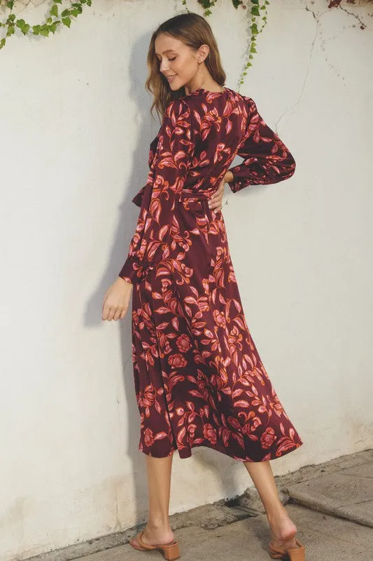 VALENTINA WRAP DRESS Sale No Returns