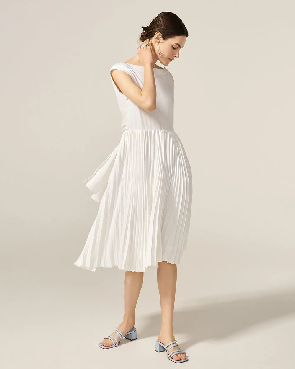 White Venus Dress