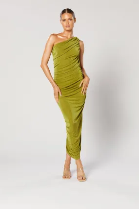 Winona Valor Midi Dress - Green