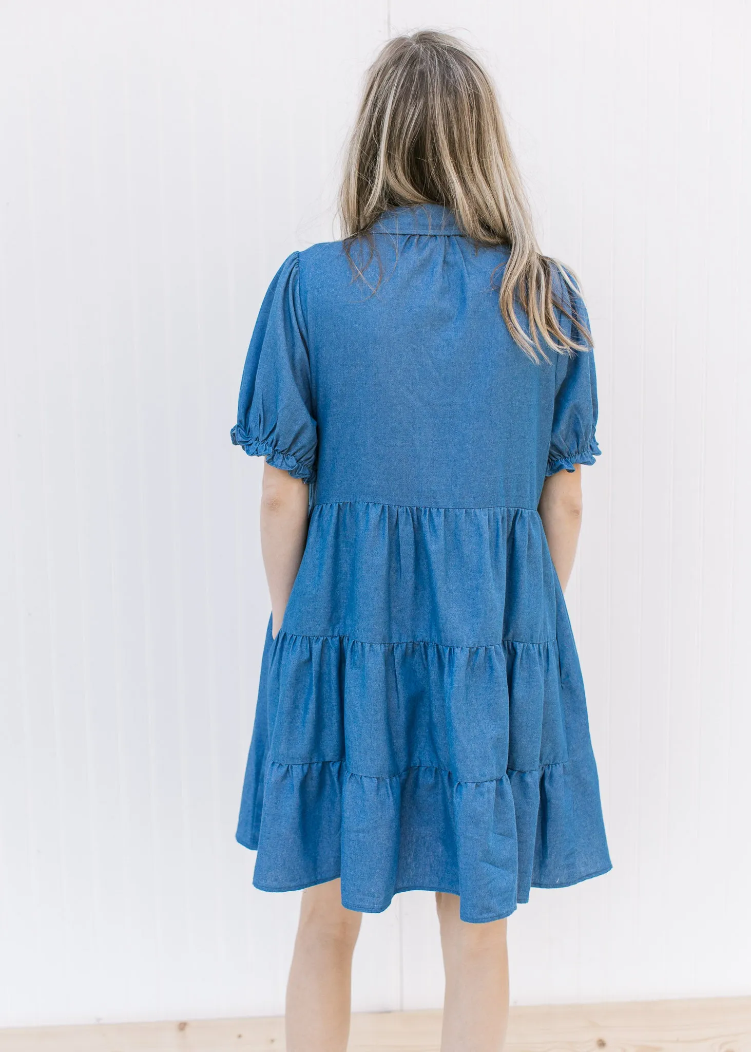 X Chambray Charm Dress