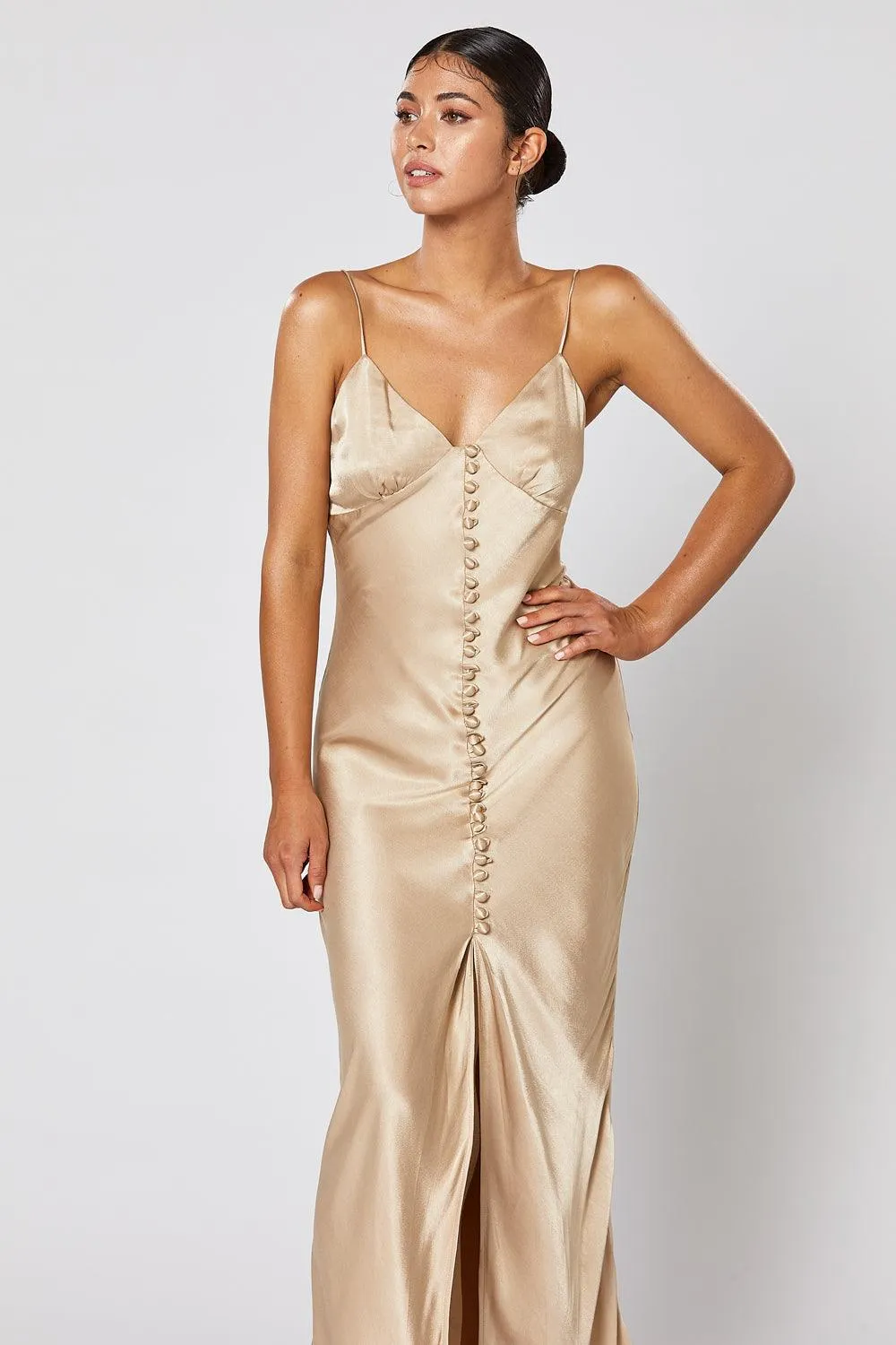 Zola Dress - Gold